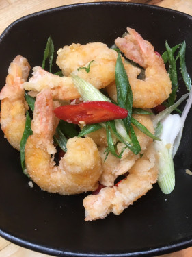 Five Spice Pepper Salt King Prawns (Vf) (G)