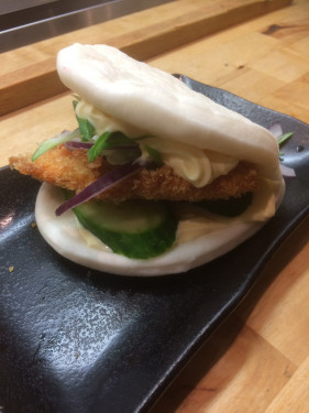 Hirata Bun With Katsu Chicken