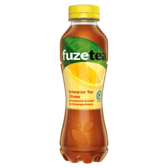 Fuze Thee Zwarte Thee Citroen 0.4L (Einweg)