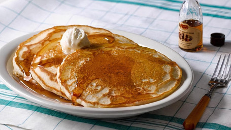 Karnemelk Pannenkoeken Met 100% Puur Natuurlijke Siroop