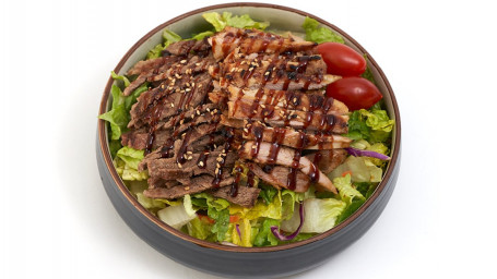 Kip Rundvlees Teriyaki Salade