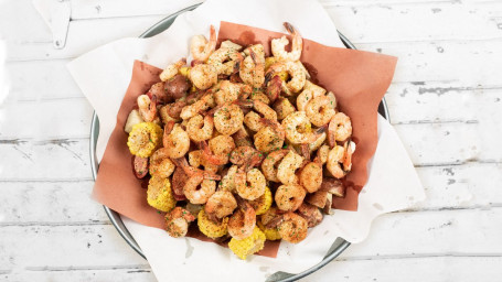 Famous Cajun Shrimp Boil Feast