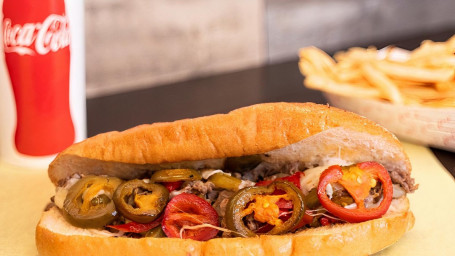 Hot Pepper Cheesesteak