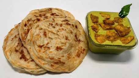 Malabar Parotta Chicken Korma
