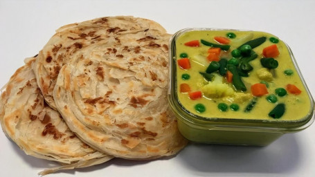 Malabar Parotta Vegetable Korma