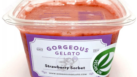 Strawberry Sorbet Pint