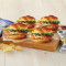 Ham Gerookte Kalkoen Klassieke Sandwich 4-Pack
