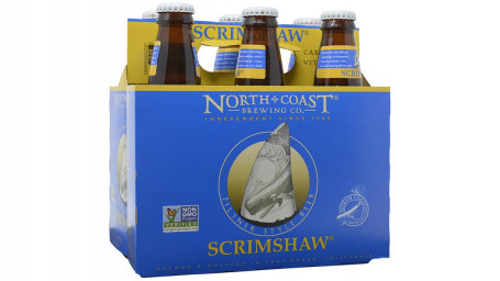 North Coast Scrimshaw Pilsner Bottles (12 Oz X 6 Ct)