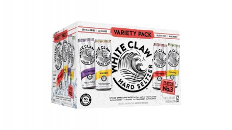 White Claw Hard Seltzer Variety #3 Blikje (12 Oz X 12 Ct)