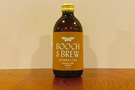Booch And Brew Kombucha Ginger And Lemon 330Ml