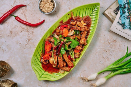 Plant-Based Chicken Cashew Nut Stir Fry