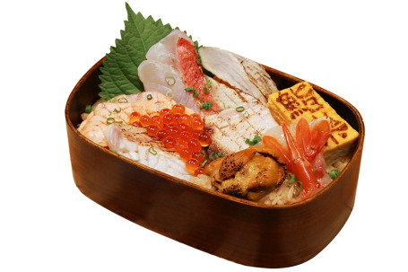 Zhì Shāo Hǎi Dǎn Jǐng Roasted Sea Urchin Donburi