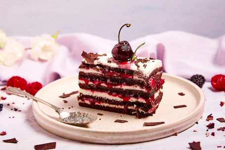 Cherry, Vanilla Chocolate Cake