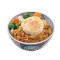 shā diē niú ròu jiān dàn jǐng bìng shèng Satay Beef Fried Egg Bowl Regular