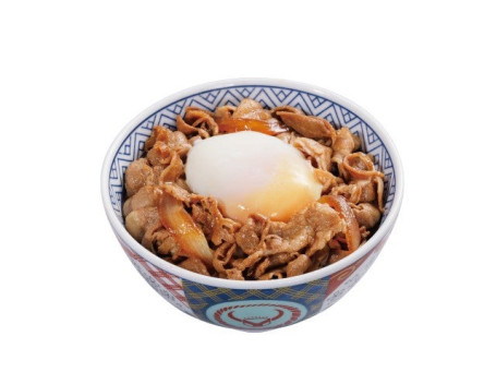 Zhī Shāo Wēn Quán Yù Zi Tún Ròu Jǐng Bìng Shèng Teriyaki Pork Hot Spring Egg Bowl Regular