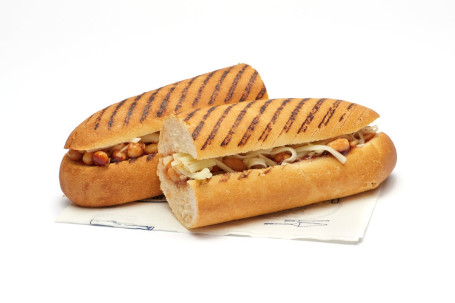 Bbq Cheesy Beans Panini (New For Janaury)