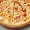 Veganistische Kaas Tomaat Pizza Medium Authentieke Dunne Korst