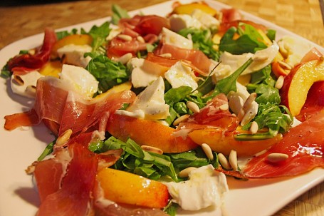 Salat Mozzarella