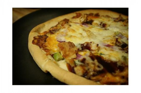 Barbecue-Pizza