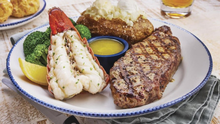 Surf Turf Maine Lobster Tail 10 Oz. Ny-Strook