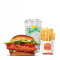 Pittige Royal Crispy Chicken Sandwich Maaltijd