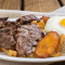 Bistec A Lo Pobre (Peruvian Steak Platter)