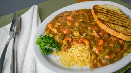 Crawfish Etouffee Lunch