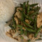 D5. Oyster Sauce Garlic Green Beans Chicken Gà Xào Đậu Que