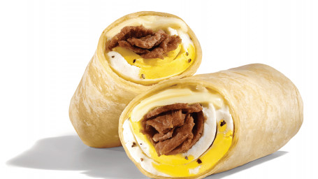 Kaas, Biefstuk Ei Wrap (670 Cals)