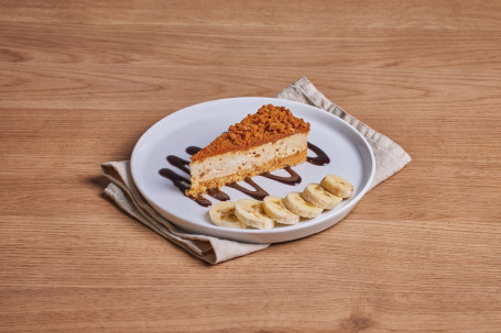 Biscoff Cheesecake Met Banaan (V) (Vg)