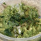 Avocado Chunky Hummus With Pita Chips (Onions, Cilantro, Zhoug Sauce,Zatar) (1)