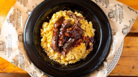 Brisket Loaded Mac And Cheese Bowl