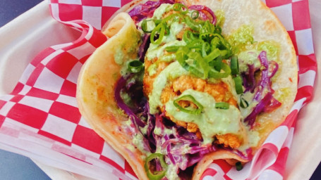 Korean Fried Chicken Taco