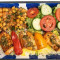 4. Salmon Kabob Platter