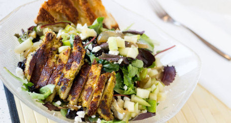 Pistachio Crusted Chicken Salad