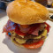 Texan Beef Burger (2 Patties Chips And 3 Onion Rings)